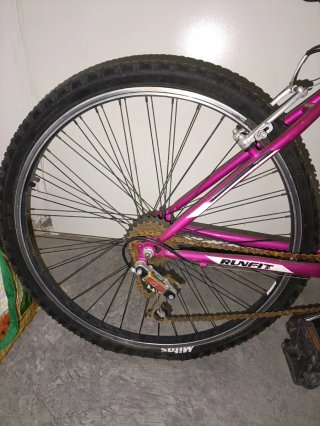 Bicicleta de Montaña Runfit Rosa.