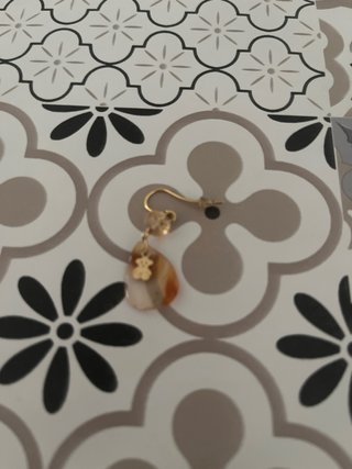 Pendientes largos Tous de oro