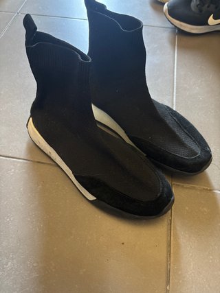 Bambas tipo calcetín negras