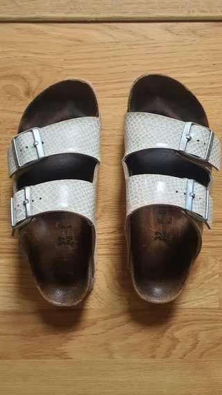 Sandalias Birkenstock Blancas Talla 37