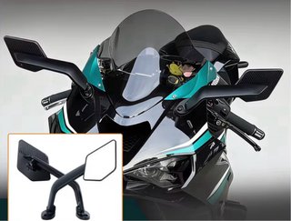 Espejos con Alerones Homologados para Moto