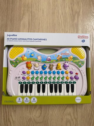 Piano Infantil Mi Piano Animalitos Juguettos