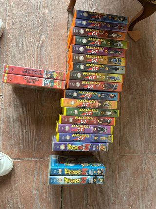 Lote de 20 Cintas VHS Dragon Ball