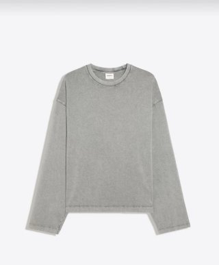Camiseta Manga Larga Boxy Bershka