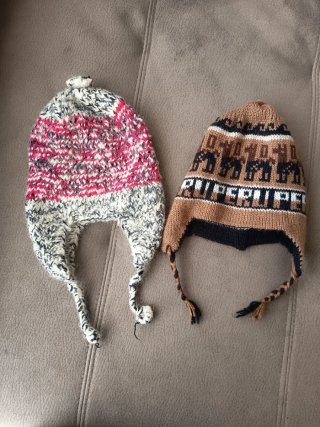Gorros peruanos para niño 2-3 años