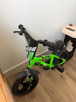 Bicicleta infantil Dino Bikes verde
