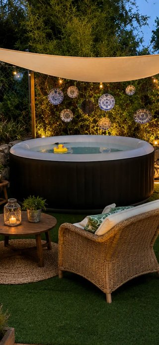 Jacuzzi Hinchable Exterior