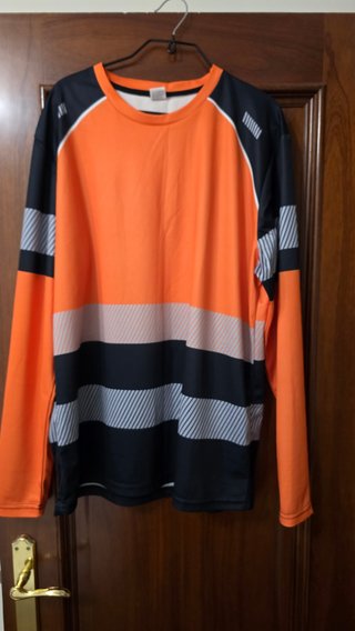 Camiseta Alta Visibilidad Naranja Talla L