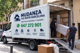 Mudanzas Barcelona, transporte de muebles, vaciado