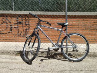 Bicicleta de Montaña Longway Plateada