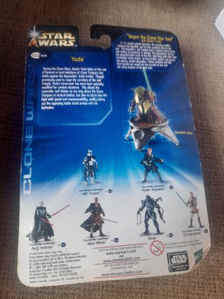 Figura Star Wars Clone Wars Yoda (Hasbro 2003)