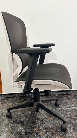 Silla de Oficina/Gaming Ergonomica Negra/blanca
