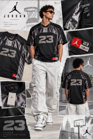 Camiseta Jordan 23 Negra