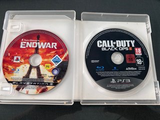 Pack 2 Juegos PS3: Call of Duty + Endwar T Clancys