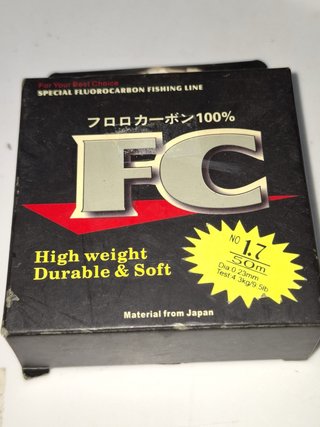 Hilo de Pesca Fluorocarbono FC 50m