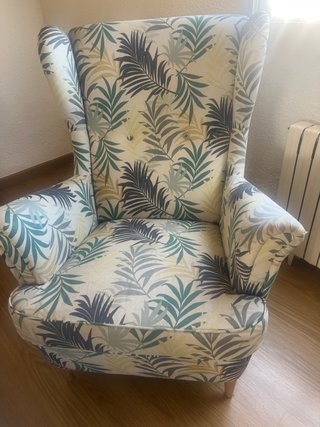 Sillón Orejero Ikea Estampado