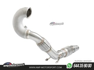 DOWNPIPE CATALIZADA CTS TURBO PARA GOLF 7 GTI / LEÓN 3 CUPRA / A3 8V / OCTAVIA 5E VRS