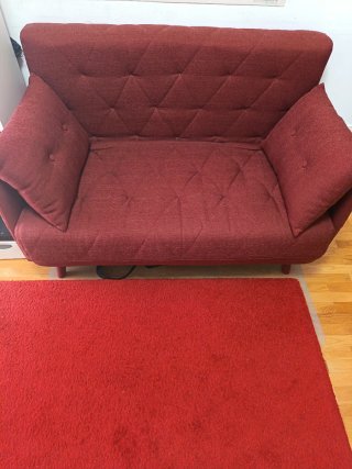 Sofá-cama de 120 cm