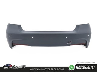 PARAGOLPES TRASERO PARA BMW SERIE 3 F30 2011-2019 LOOK M TECH CON PDC - SIN DIFUSOR