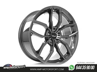 LLANTAS RACINGLINE R360 20 X 8.5 ET44 5X112 GUNMETAL GRUPO VAG
