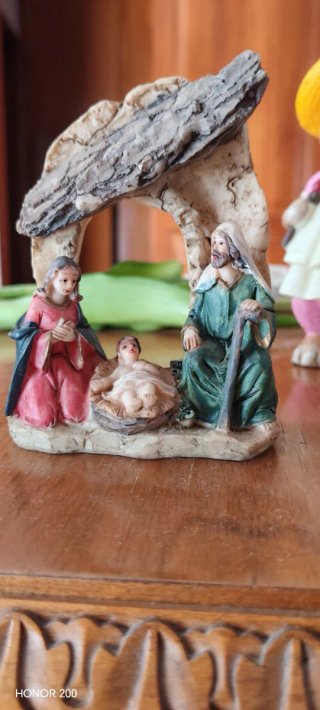 Piccolo presepe in ceramica