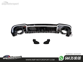 DIFUSOR TRASERO AUDI A3 8V SPORTBACK SLINE LOOK RS3