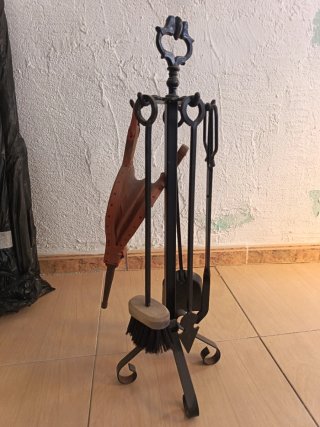 Set de accesorios para chimenea