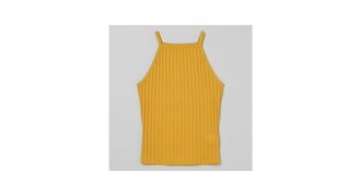 Top de tirantes mostaza