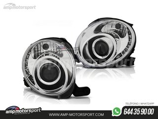 FAROS DELANTEROS LUZ DIURNA LED PARA FIAT 500