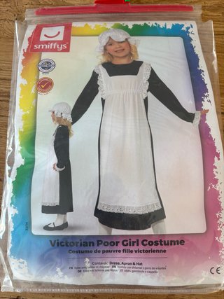 Disfraz Victorian Poor Girl Smiffys 8 años
