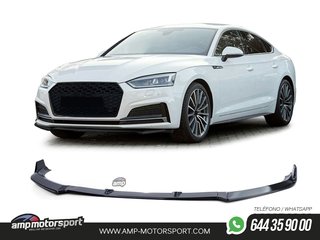 SPOILER DELANTERO PARA AUDI A5 2016-2019 NEGRO BRILLO