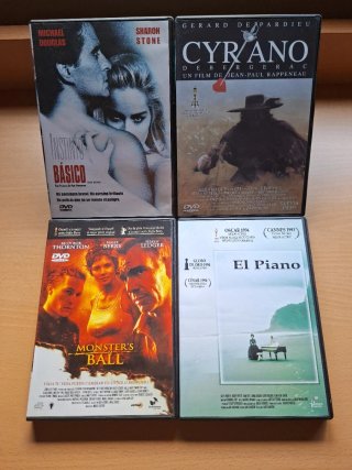 Lote de 8 películas en DVD - ABIERTAS