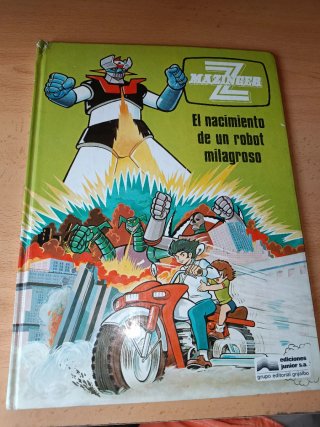 Libro Mazinger Z: La nascita di un robot