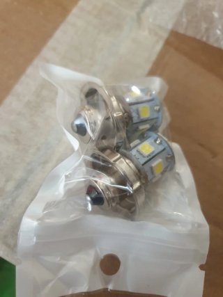 2 Bombillas LED para Faro de Motocicleta