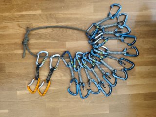Pack de 14 Cintas Express para Escalada