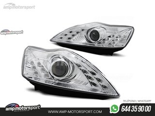 FAROS DELANTEROS LUZ DIURNA LED PARA FORD FOCUS MK2