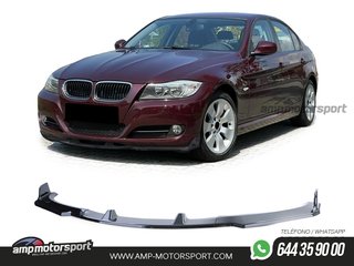 SPOILER DELANTERO PARA BME SERIE 3 E90/E91 2008-2012 NEGRO BRILLO
