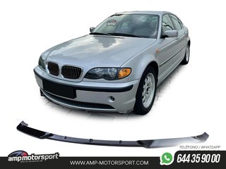 SPOILER DELANTERO PARA BMW SERIE 3 E46 01-05 NEGRO BRILLO
