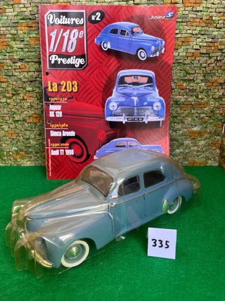 Peugeot 203 – Escala 1/18 (Solido)