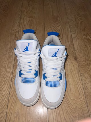 Zapatillas Jordan 4 Military Blue Talla 43