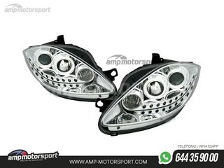 FAROS DELANTEROS LUZ DIURNA LED PARA SEAT LEON / TOLEDO / ALTEA 1P