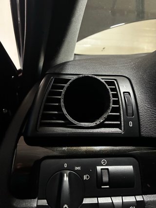 Soporte para Reloj Manómetro BMW E46