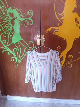 Blusa de rayas Stradivarius