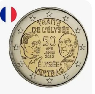 Moneda 2 euro Francia 2013. Vendo