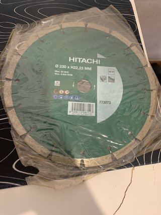 Disco de Diamante Hitachi 230mm