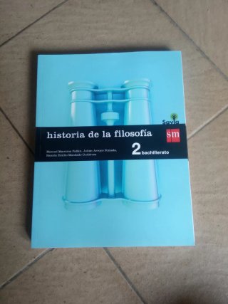 Vendo libro historia filosofia