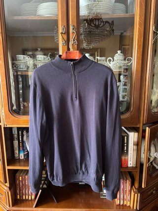 Jersey con forro Azul Marino Decathlon Talla XL