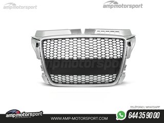 PARRILLA DELANTERA LOOK RS3 PARA AUDI A3 8P 2008-2012