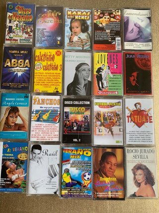 Lote de 20 Cintas de Casete