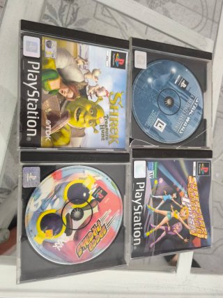 4 Juegos para PlayStation 1 (PS1)